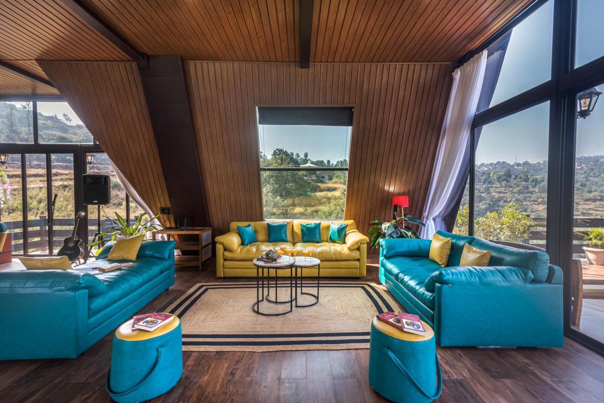Saffronstays A Vantage, Panchgani - A Pyramid Shaped Unique Luxury Villa With Infinity Valley Views Dış mekan fotoğraf